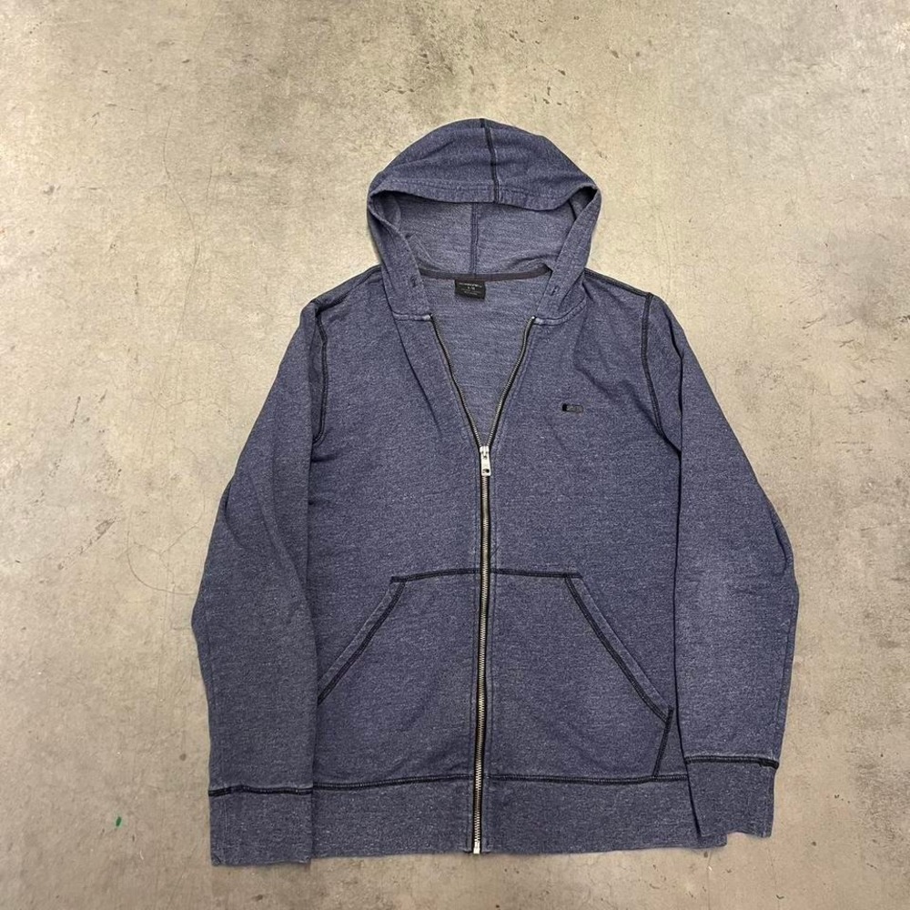 Y2K essential‎ Oakley full zip embroidered hoodie